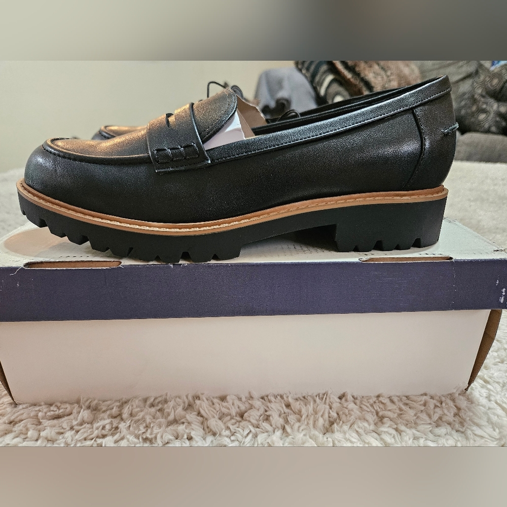 NWT St. John's Bay Laurels Loafer Black 9.5W